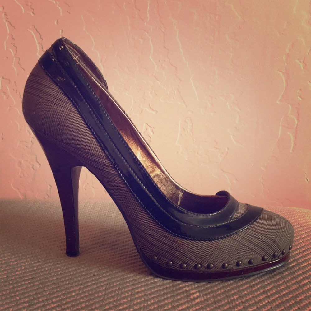 NaughtyMonkey heels, used, size 10M, original box.